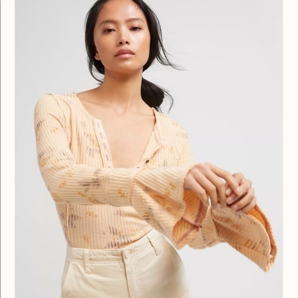 FREE PEOPLE TOP FP ‘LAYER ME HENLEY’ - Picture 8 of 10